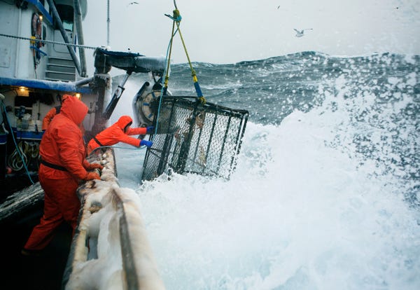 Corey Arnold'S Photos Of Crab Fishing On The Bering Sea