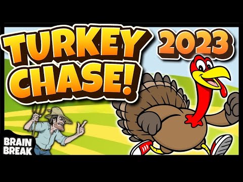Turkey Chase | Fall Brain Break | Turkey Run | GoNoodle | Just Dance