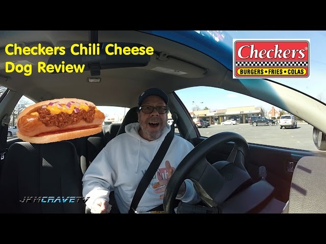 Checkers Chili Cheese Dog Review | Jkmcravetv - Youtube