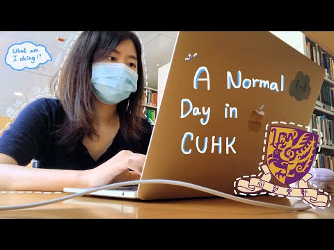 中大返學日常⛰| 洗牙 & 摺lib & 上堂 | A Normal Day In CUHK